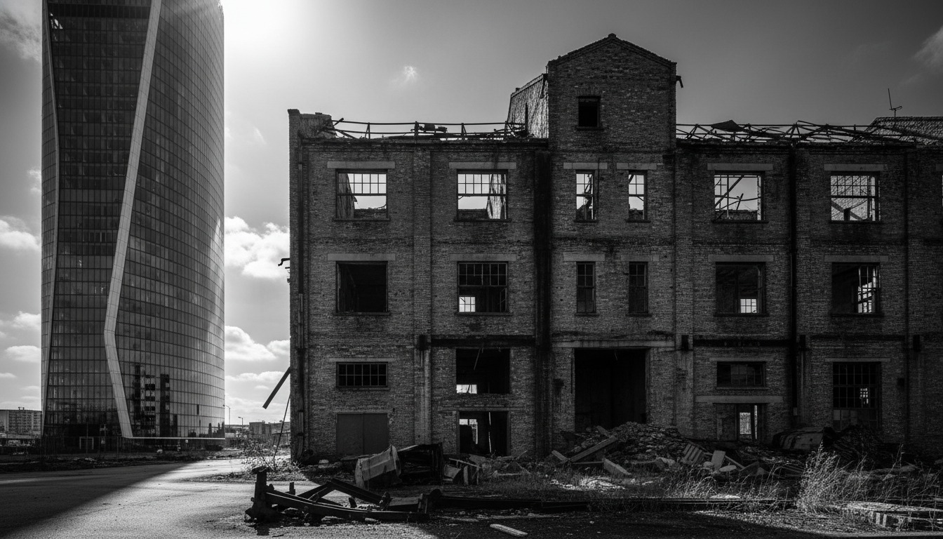 Digital Darwinism: The contrast between AI-native business and legacy operations.