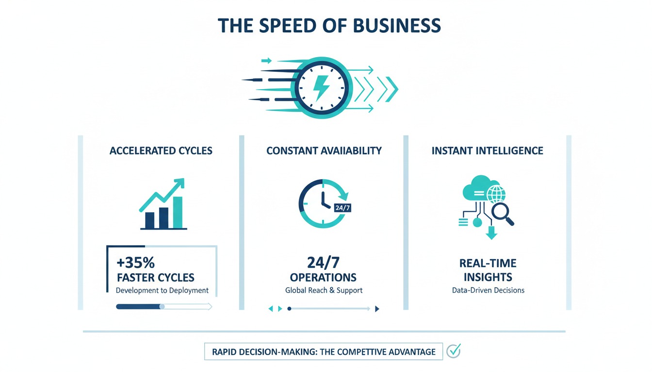The speed of business
