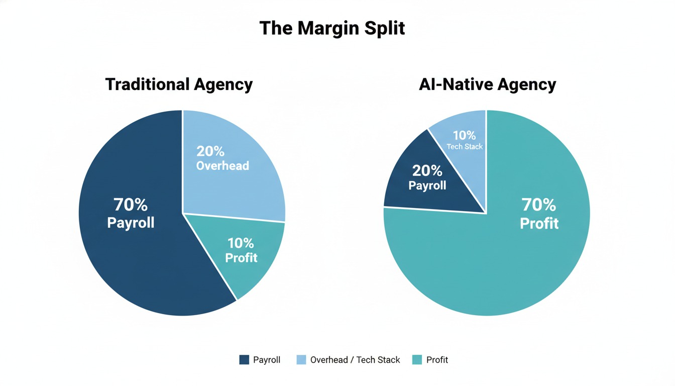 The margin Split