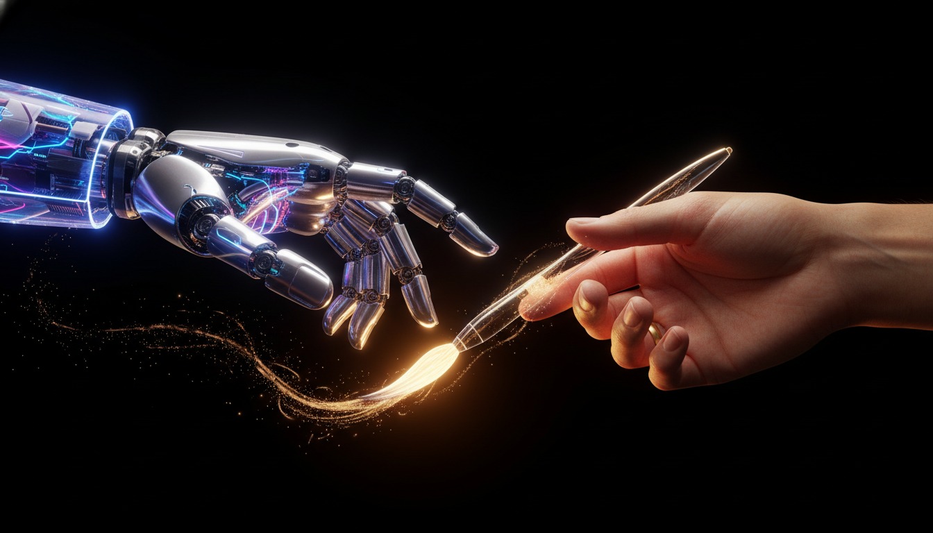 The Human-in-the-Loop (HITL) model: Combining AI efficiency with human creativity.